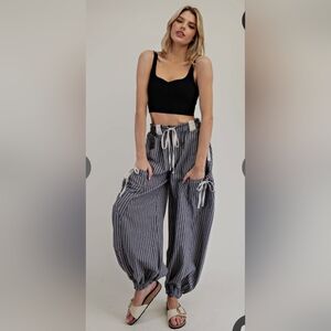 Casual Striped Joggers for Women